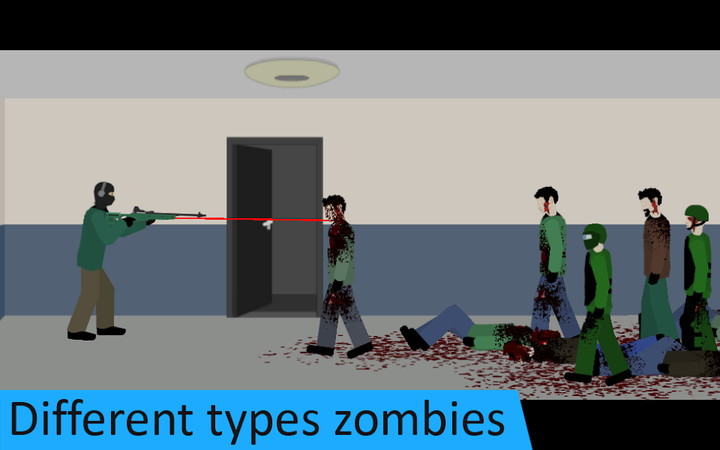 Flat Zombies: Defense&Cleanup(Hướng tới Menu) screenshot image 2 Ảnh chụp màn hình trò chơi