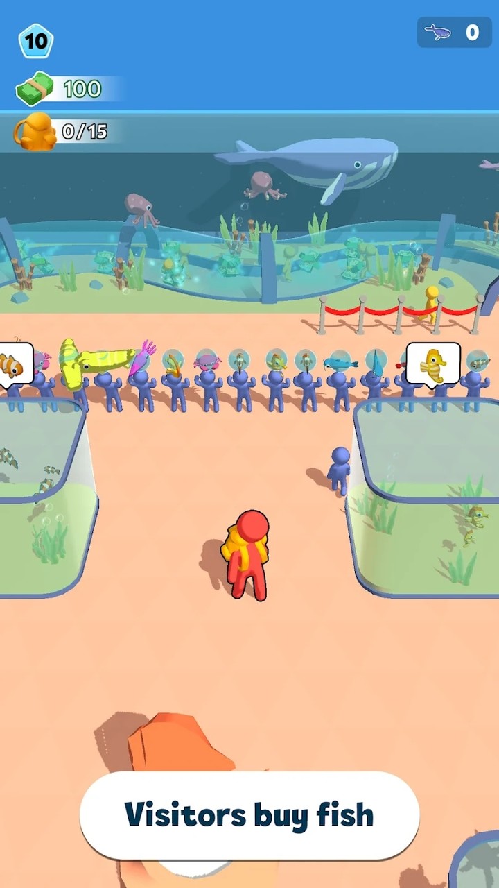 Aquarium Land(Бесконечные деньги) screenshot image 2