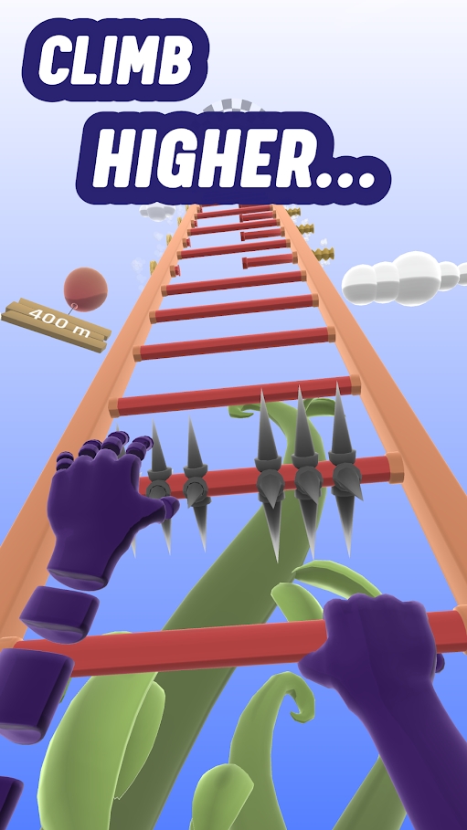 Climb the Ladder(Large gold coins)