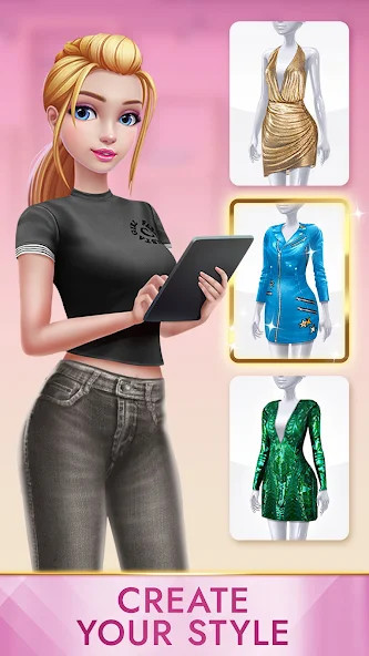 Super Stylist Fashion Makeover(Unlimited Money) screenshot image 1_playmod.games