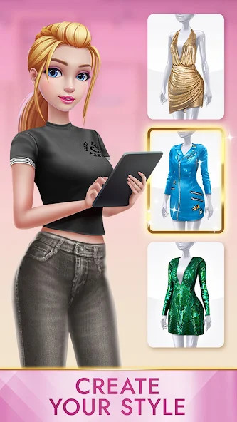 Super Stylist Fashion Makeover(Unlimited Money) screenshot image 1_playmods.games