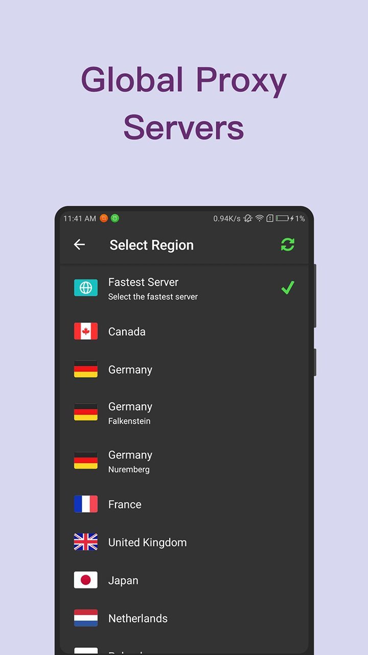 Melon VPN - Unblock Proxy VPN(Đã mở khóa các tính năng Vip) screenshot image 3 Ảnh chụp màn hình trò chơi