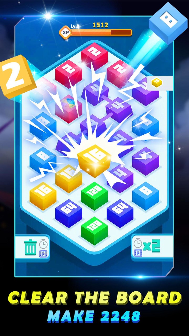 2228 3D Cube Ảnh chụp màn hình trò chơi