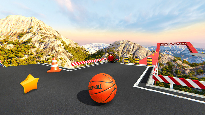 BasketRoll: Rolling Ball Game(chống lại) screenshot image 3 Ảnh chụp màn hình trò chơi