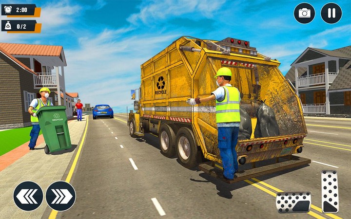 Garbage Truck Driving Games 3D Ảnh chụp màn hình trò chơi