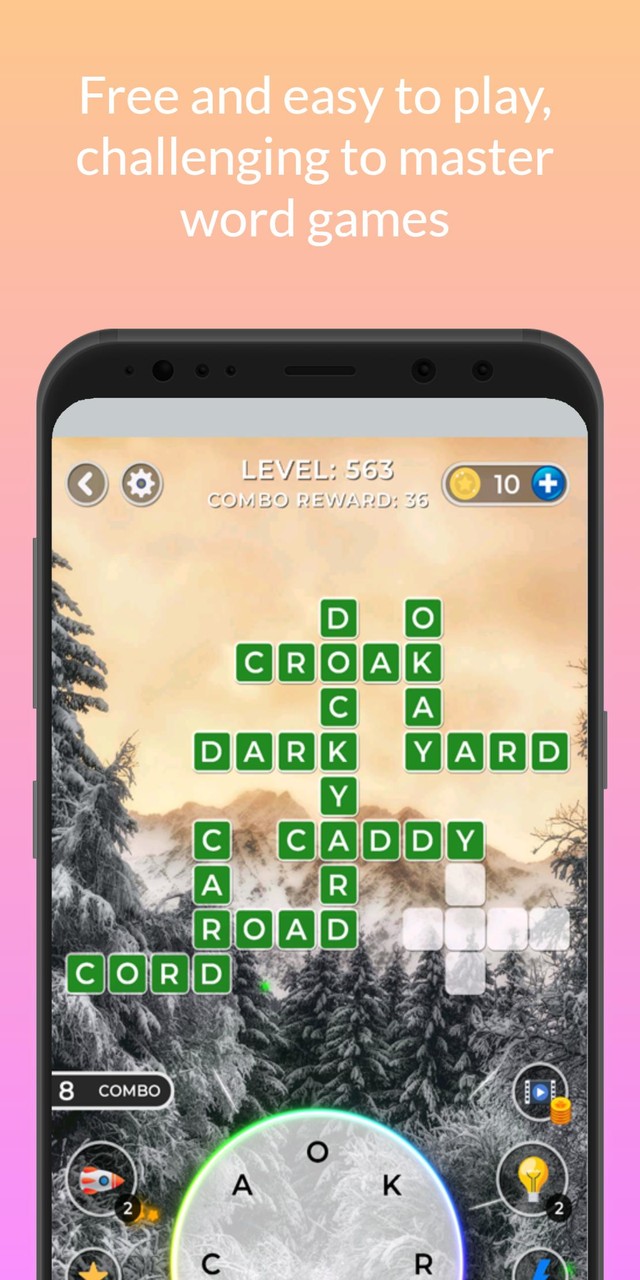 Crossword: Wonders of Words Ảnh chụp màn hình trò chơi