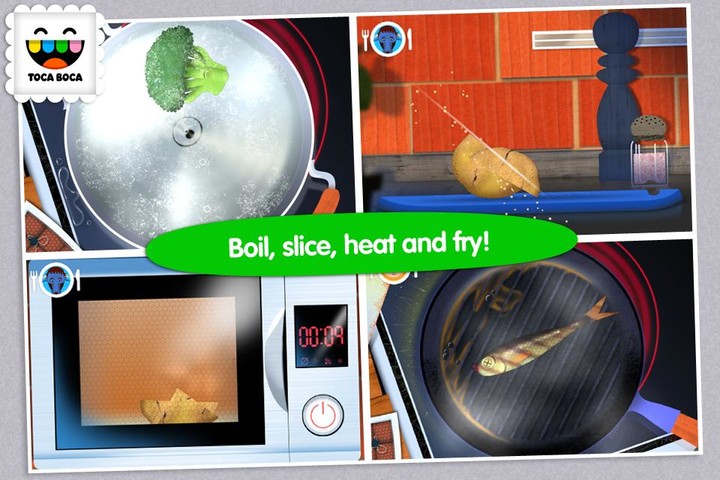 Toca Kitchen(No Ads) screenshot image 3_playmods.games