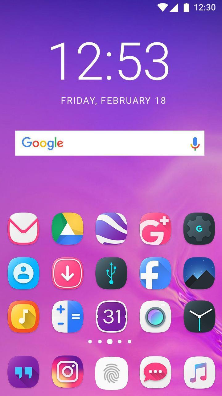Theme for Samsung Galaxy A40