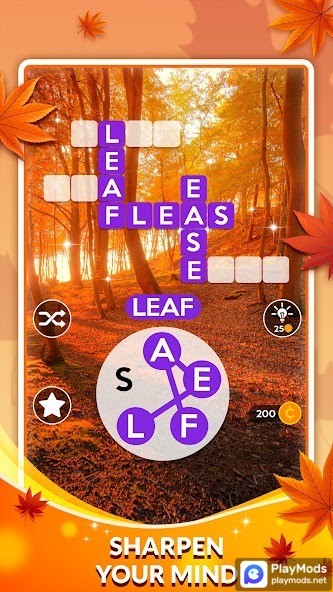 Wordscapes(Unlimited Money) screenshot image 1_playmods.games