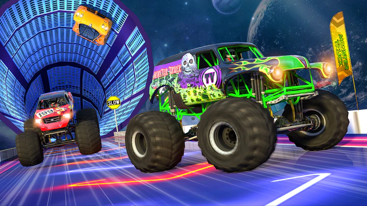 race car monster truck