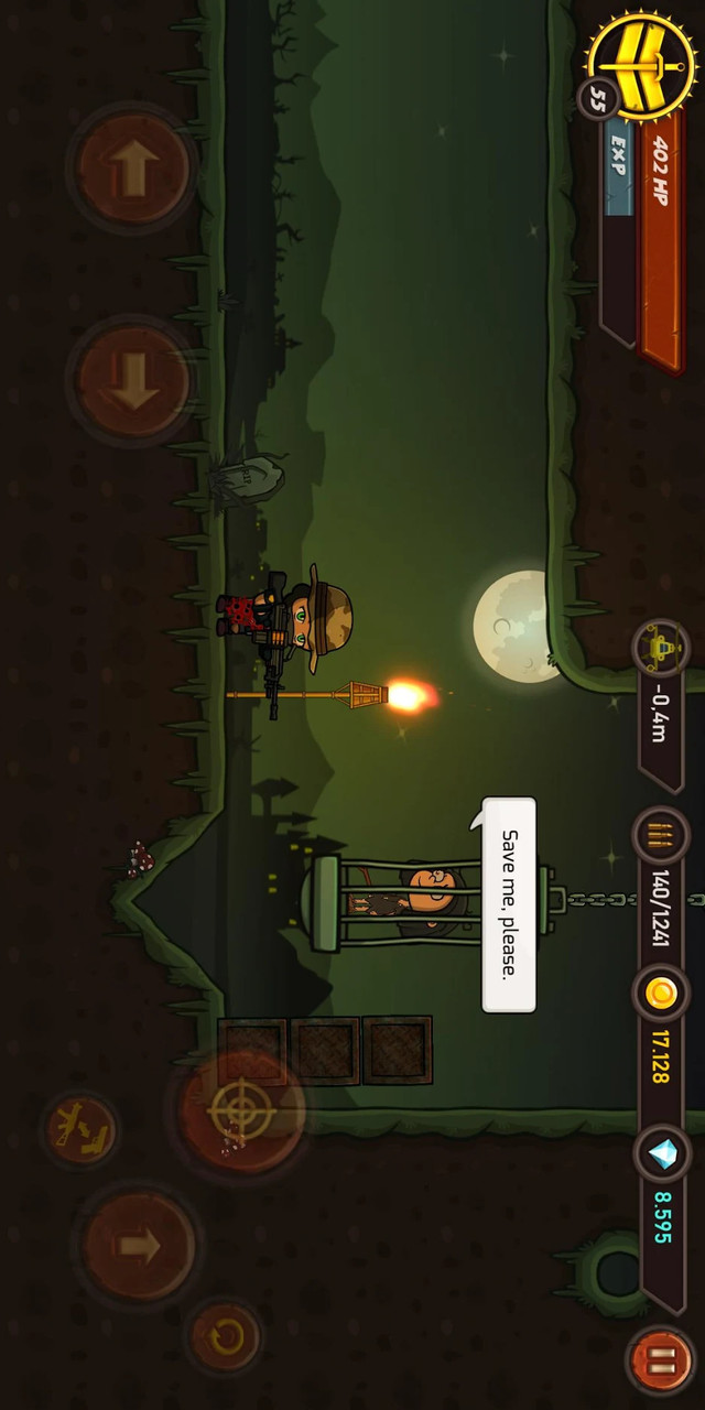 Metal Shooter: Run And Fight Captura de pantalla