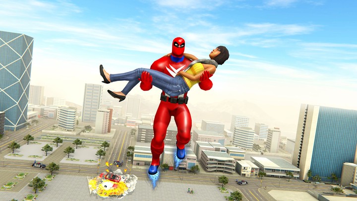 Spider Hero Gangster Vegas 3D_playmods.games