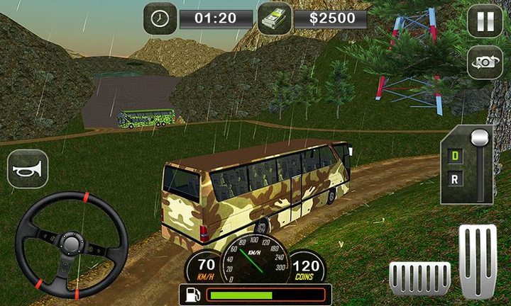 Army Bus Transporter Coach Fun‏