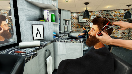 Симулятор стрижки парикмахерск(Платно бесплатно) screenshot image 1