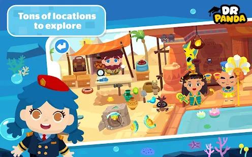 Dr. Panda Town(All paid locations are available)