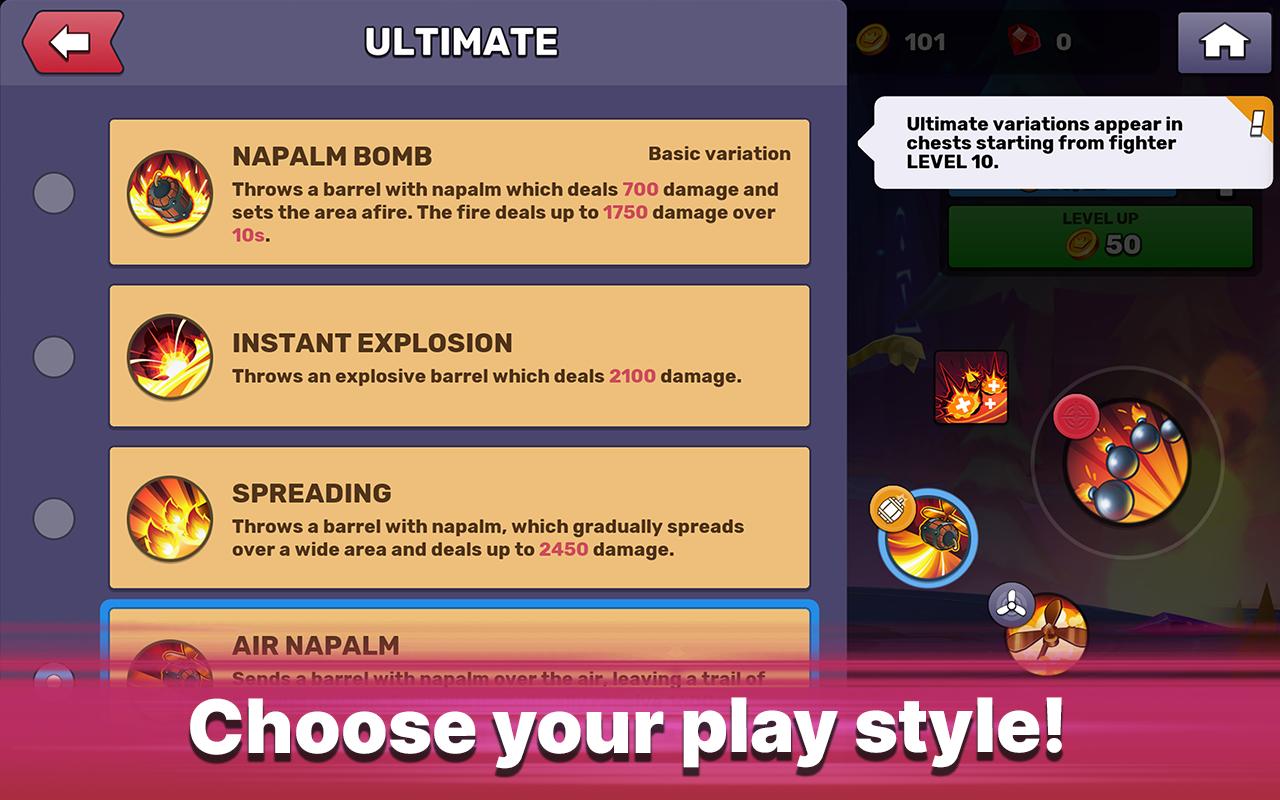 Frayhem - 3v3 Brawl, Battle Royale, MOBA Arena_playmods.net