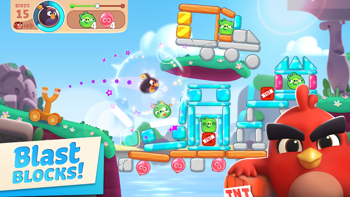 Angry Birds Journey(lots of gold coins) screenshot image 1_modkill.com