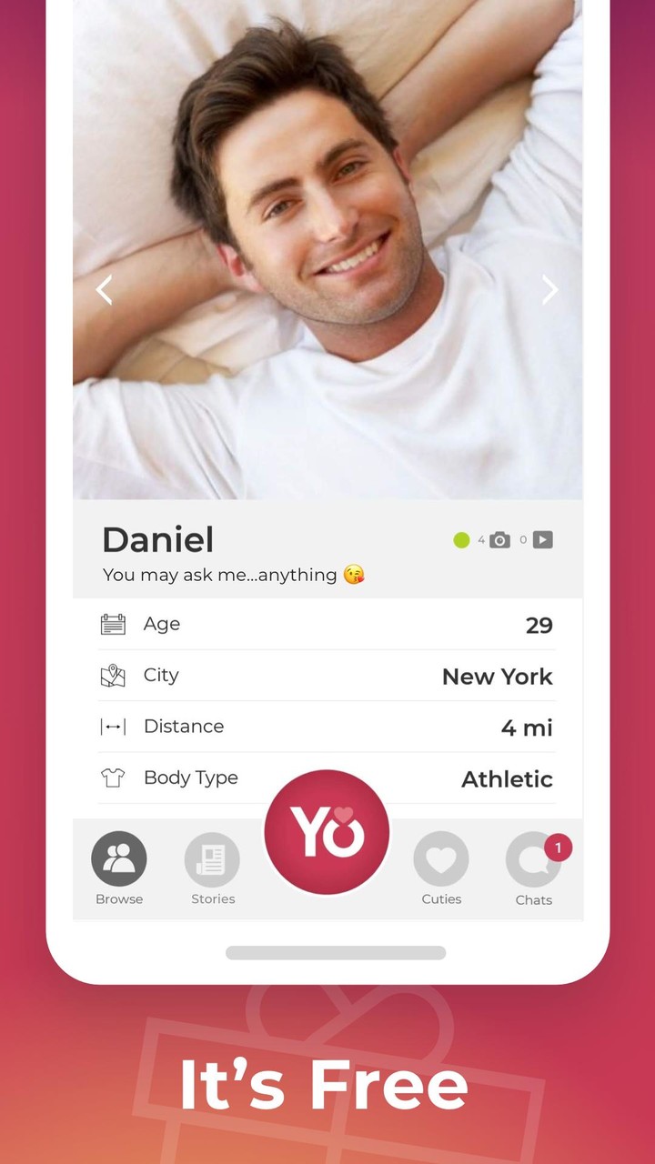 Dating App YoCutie Ảnh chụp màn hình trò chơi
