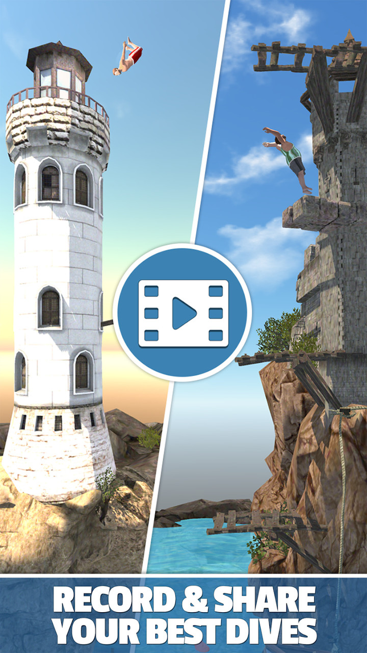 Flip Diving(Неограниченное количество монет) screenshot image 3