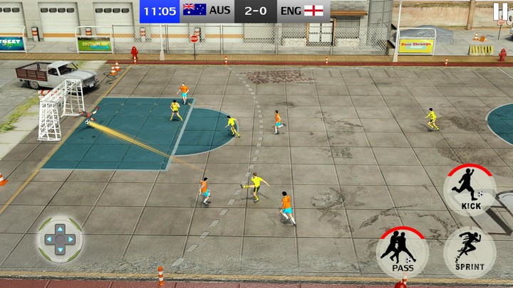 Street Soccer Kick Games Ảnh chụp màn hình trò chơi