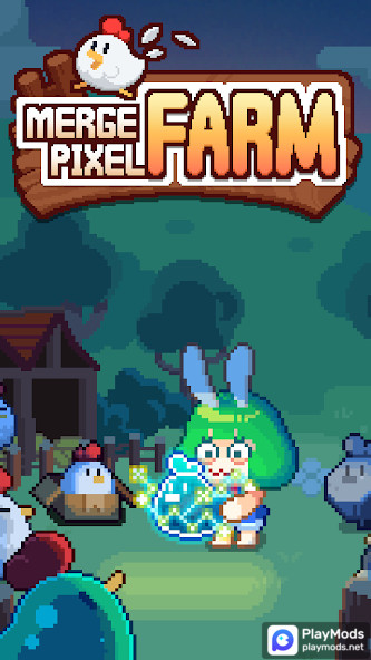Merge Pixel Farm(جواهر غير محدودة) screenshot image 1