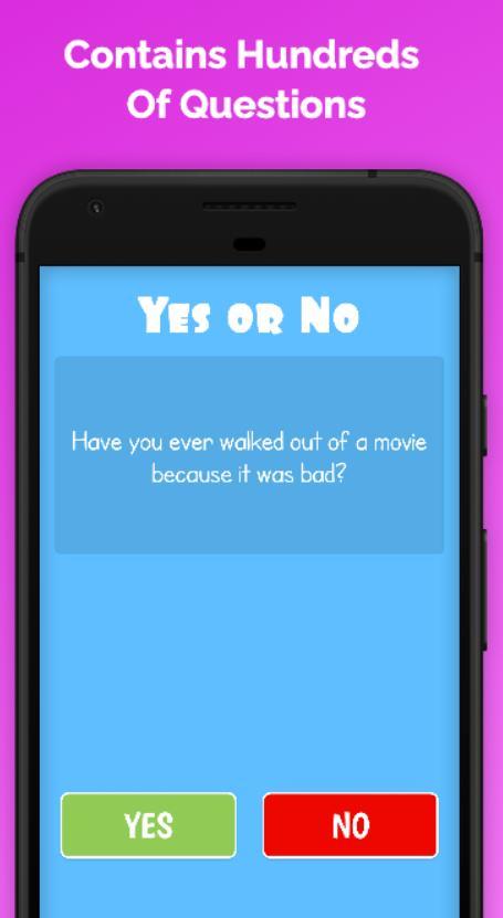 Yes or No? - Questions Game‏