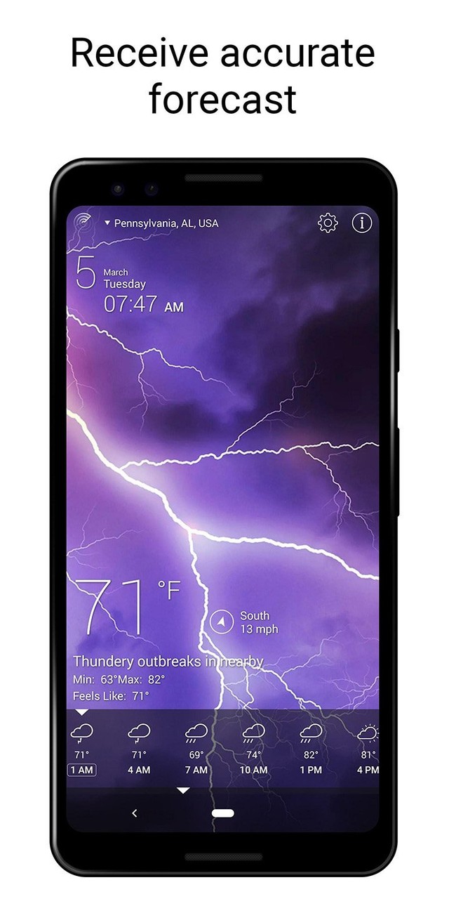 Weather Live° - Weather Widget(Paid Features Unlocked) screenshot image 2_playmod.games