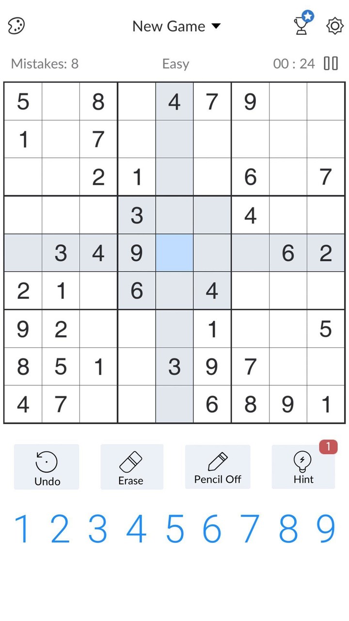 Sudoku - Classic Sudoku Puzzle_modkill.com