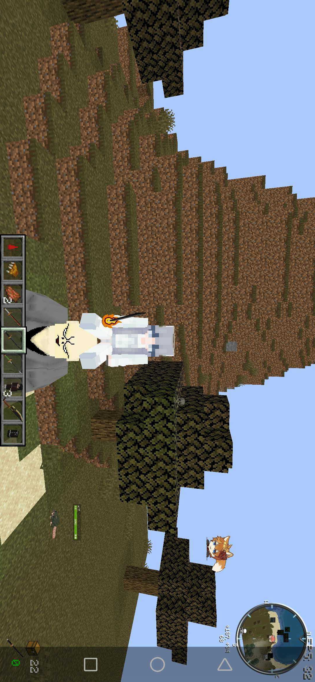 Minecraft(Added Demon Slayer mods.)
