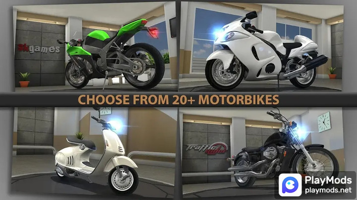 Traffic Rider(Unlimited Money) screenshot image 5_playmod.games