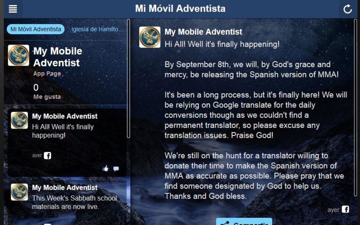 My Mobile Adventist - Esp Ảnh chụp màn hình trò chơi