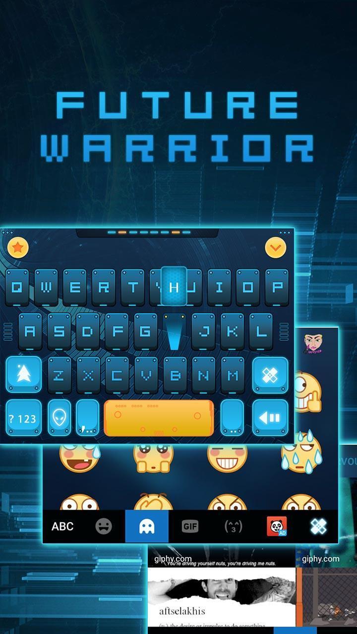 Future Warrior Kika Keyboard