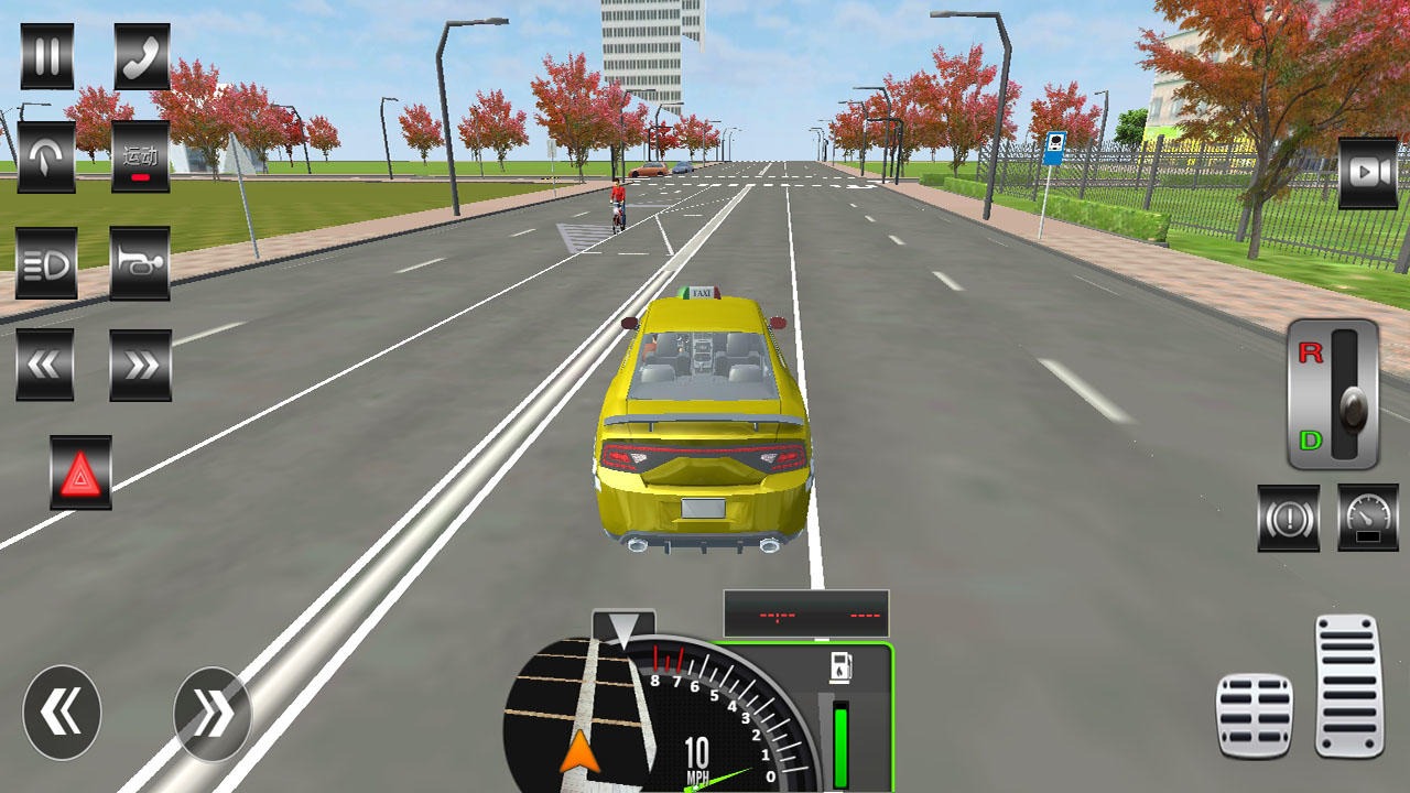 Taxi simulator