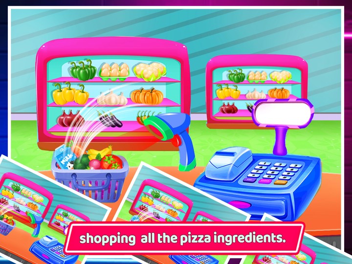 Pizza Maker Kitchen Game Ảnh chụp màn hình trò chơi