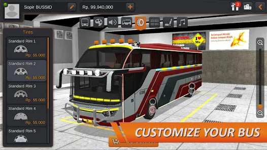 Bus Simulator Indonesia(no ads) screenshot image 4_playmod.games