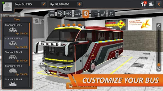 Bus Simulator Indonesia(no ads) screenshot image 4_playmods.games