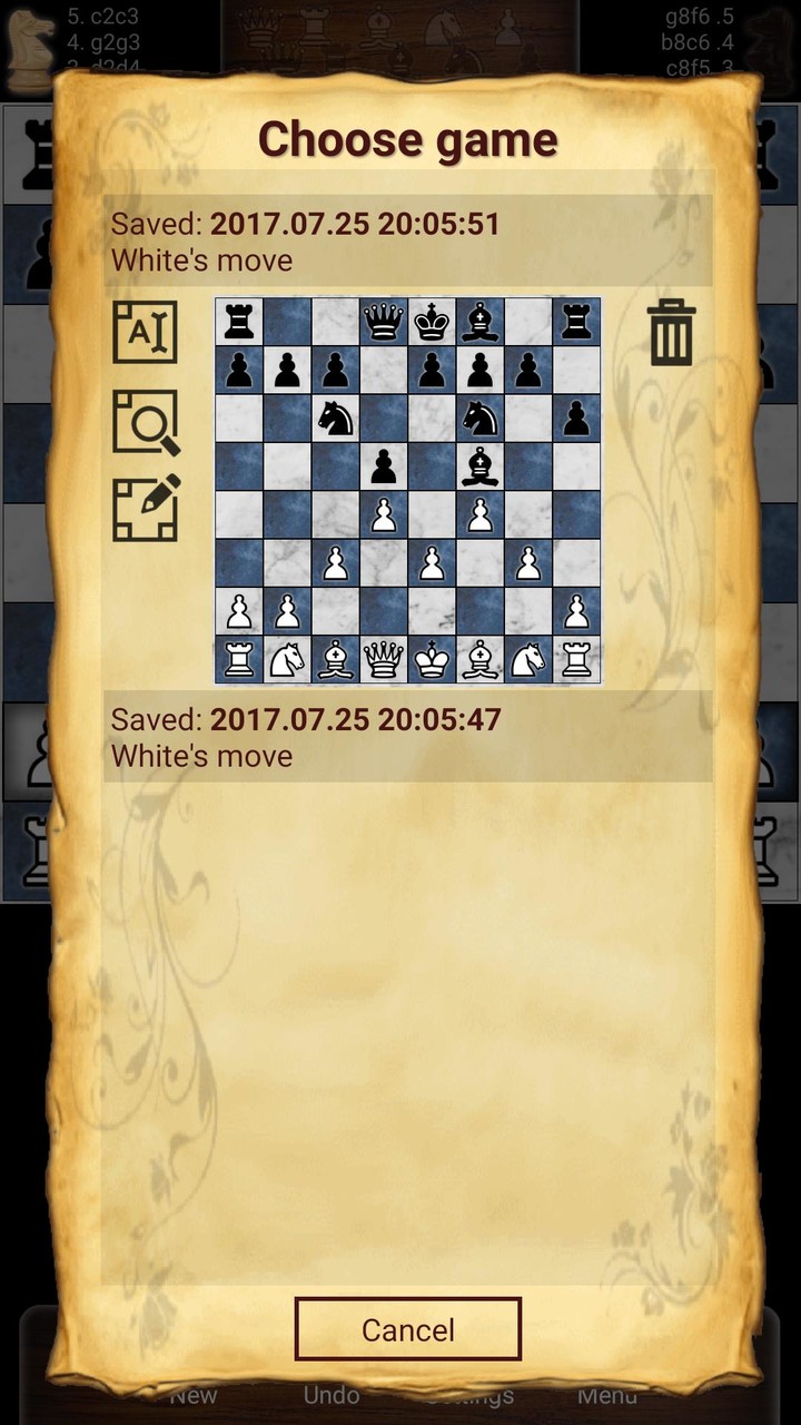Chess online‏