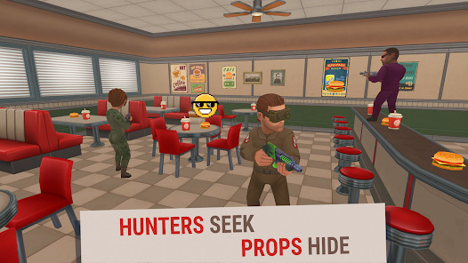 Hide Online - Hunters vs Props(Mod Menu) screenshot image 4_playmods.games