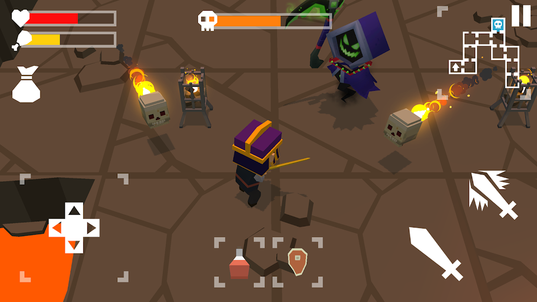 Treasure Dungeon - Action RPG_playmods.net