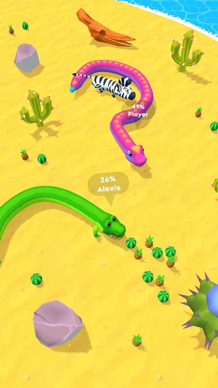 Snake Arena: Snake Game 3D_playmod.games