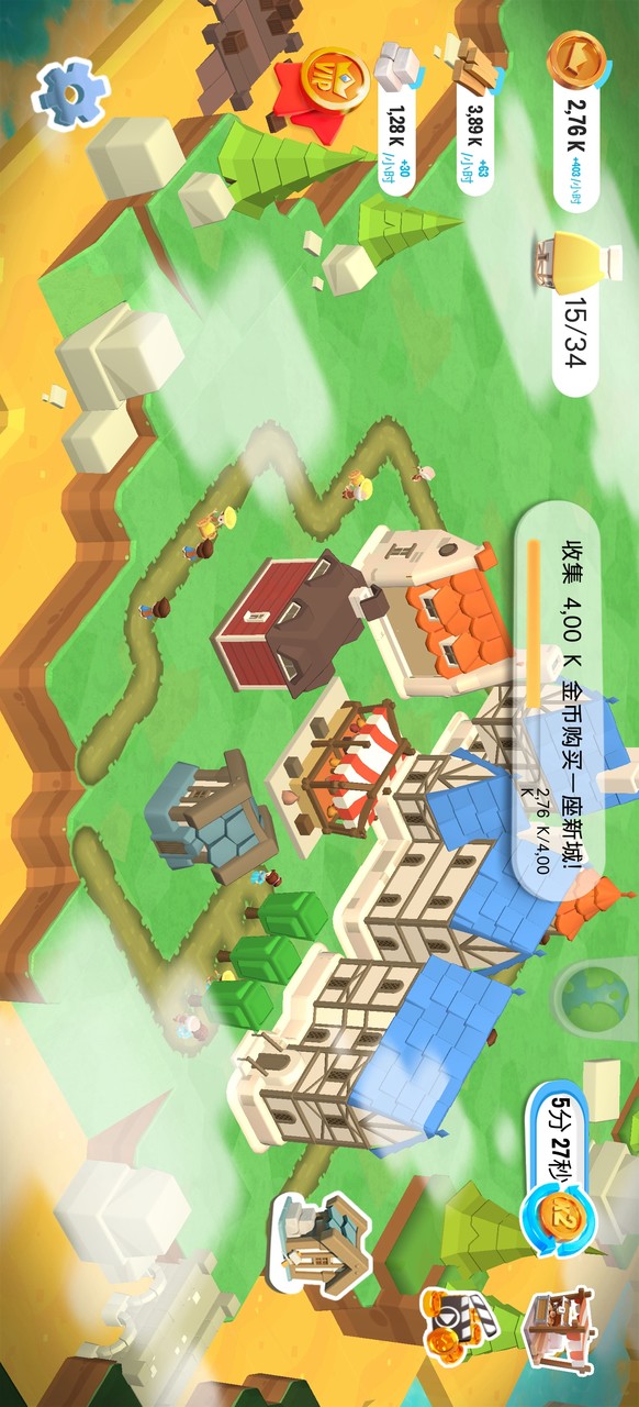 Crafty Town - Merge City Kingdom Builder (Unlimited Money)_playmods.net
