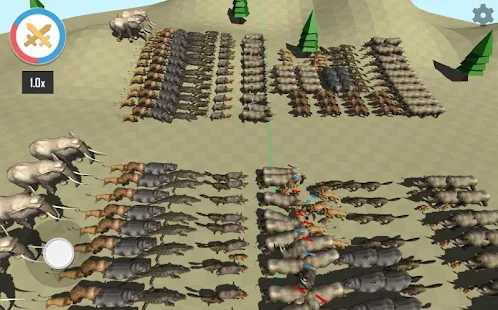 Animal Epic Battle Simulator(mod) screenshot image 19_playmods.net