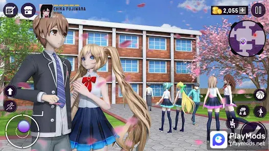 Sakura High School Girls Games(Unlimited Money) screenshot image 1