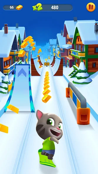 Talking Tom Gold Run(Unlimited Currency) screenshot image 1_modkill.com