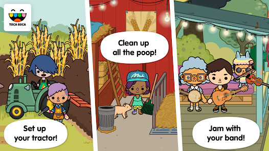 Toca Life: Farm(Free download) screenshot image 4_playmod.games