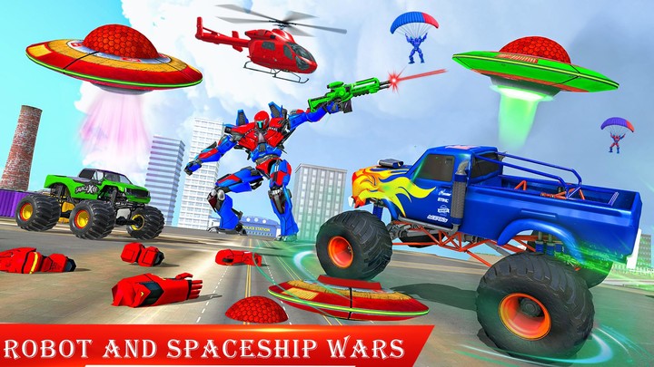 Space Robot Transport Games 3D