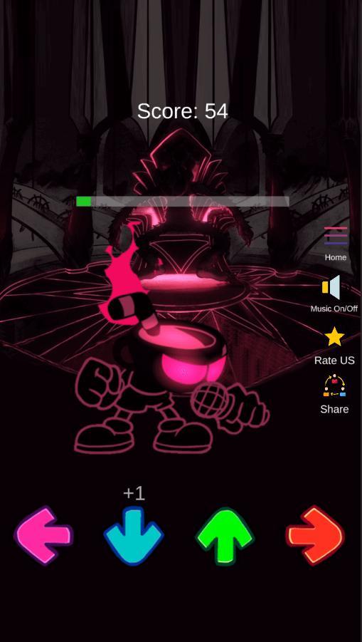 FNF Cupheat Nightmare Mod Test‏