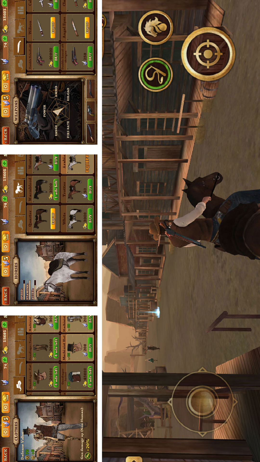 Cowboy Hunting: Dead Shoote(Unlock store payment options) Game screenshot  5