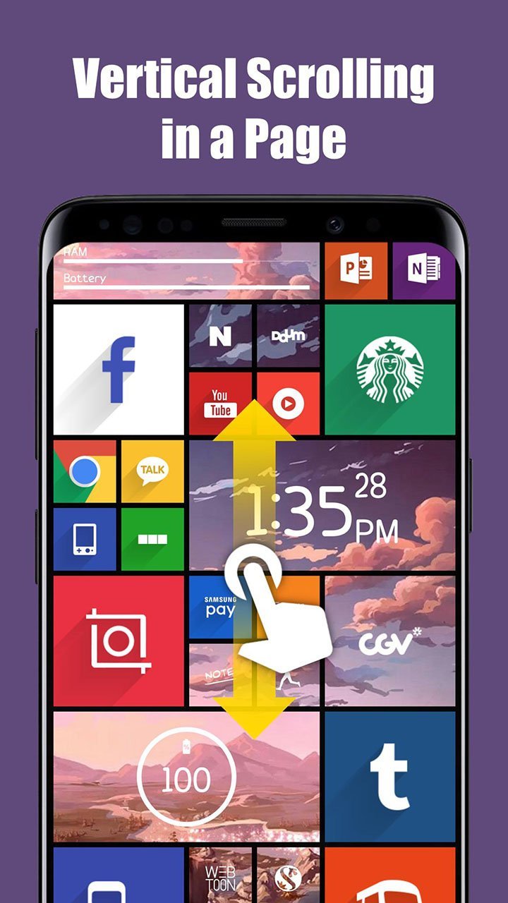 Square Home - Launcher(Premium Unlocked) screenshot image 5