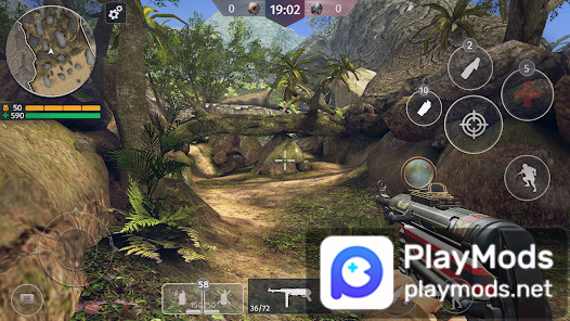 World War 2 - Battle Combat(Mod Menu) screenshot image 1_playmod.games